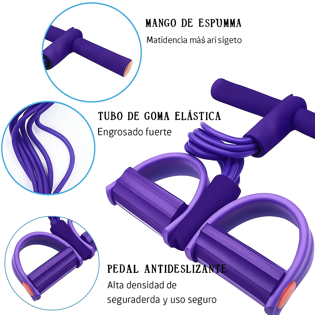 🔥 Banda Elástica para Tonificación Muscular – ¡Tu Gimnasio en Casa! 🔥