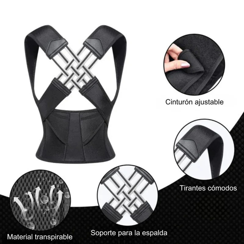 Corrector de Postura Ajustable Premium